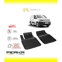 Fiat Doblo Ön 2 Parça 2022 Ve Üstü Uyarlanabilir Havuzlu Paspas