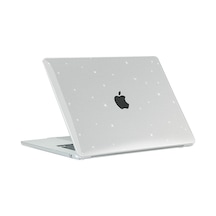 Noktaks Macbook Uyumlu 15&prime Air M3 A3114 - Msoft Allstar Kapak - Renksiz