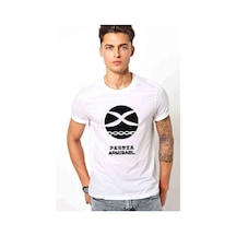 Evangelion Armısael Baskılı Beyaz Erkek Tshirt