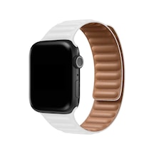 Apple Watch 42mm Uyumlu Loop Kordon - Beyaz