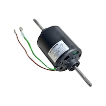 Kormas 24V Kalorifer Motoru Çift Milli Cw Düz Gövde Düz Mil Frez N11.2981