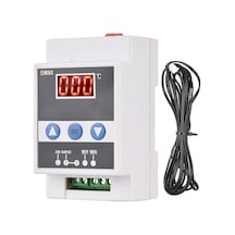 Radyal Monte Sıcaklık Kontrol Cihazı, Su Damla Prob, Dijital Led Ekran, Soğutma-ısıtma, 110-240v, -50 120 C Aralığı