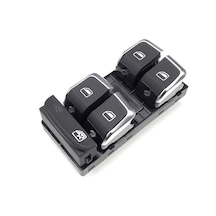 Audi A4 13-15 Sol Ön Kapı Cam Açma Düğme Tuşları Krom 8K0959851F