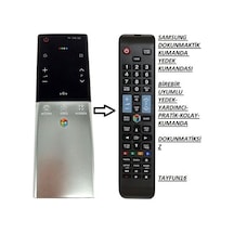 Samsung Uyumlu Dokunmaktik Akıllı Kumanda -Yedek Kumandası