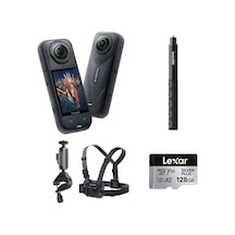 X5 Aksiyon Kamerası - Bisiklet Kiti 128 Gb Siyah