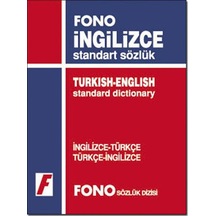 İngilizce/Türkçe - Türkçe/İngilizce Standart Sözlük- Fono Yayınları