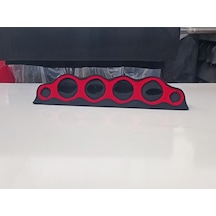 Kayseri Pandizot Üniversal Pandizot 4 16 Cm 2 Tiz Dik Cadde Polyesterli Fiber Kırmızı Çerçeveli