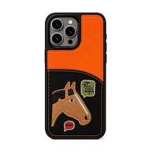 Nettech Apple İphone 16 Pro Uyumlu Kartlık Nano Arka Koruma Kılıf - Kahverengi