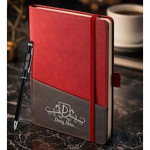 Bk Gift Kişiye Özel Kırmızı Termo Deri Defter Ve Touchpen Kalem Seti -10, Kurumsal Ve Özel Hediye, Yeni İş Hediyesi Kobitmeyencom36009 Bk Gift