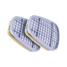 3M 6057 Abe1 Asit, Gaz ve Buhar Maske Filtresi 1 Çift