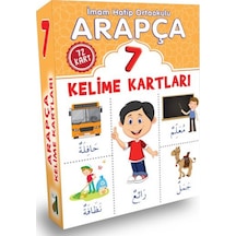 Arapça Kelime Kartları - 7- Damla Yayınevi
