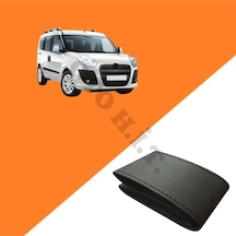Fiat Doblo D3 Uyumlu Deri Direksiyon Kılıfı Kaliteli Dikmeli Siyah