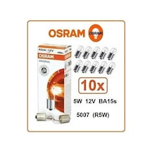 12V 67 R5W Stop Ampulü 10 Adet Osram 5007