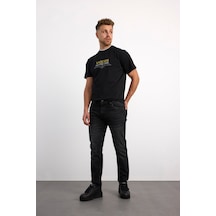 Vigoss Actıon Erkek Denim Pantolon 73249-73537 Siyah - Siyah
