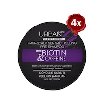 Urban Care Expert Biotin & Kafein Peeling Şampuan 200 Gr X 4