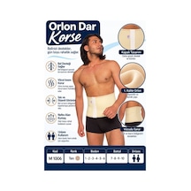 Orlon Dar Korse Unisex Bel Ve Karın Destek Korsesi M 1006 - Rylks Diğer
