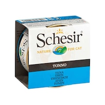 Schesir Ton Balıklı Jöleli Konserve Yetişkin Kedi Maması 85 G