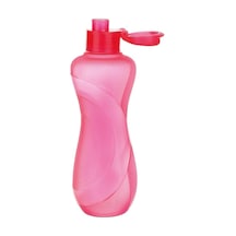 Şeffaf Life Matara 750ml Kolay Kapak Suluk Su Şişesi Kırmızı Kırmızı Plastik Diğer