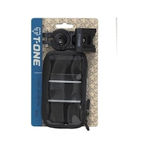 T-One T-Hw07 Bisiklet Telefon Tutucu 86 X 130 X 15 Mm Siyah Gri - Siyah