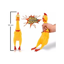 Komik Bağıran Tavuk, Horoz, Shrilling Chicken Oyuncak - Büyük Boy 30 Cm