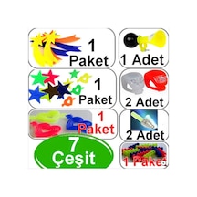 Bisiklet Süsleri Bisiklet Dekoratif Süs Seti 7 Parça Bisiklet Kor