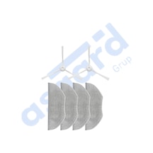 Xiaomi S10t Uyumlu 2 Yan Fırça 4 Mop Pkt-iasgf0000846