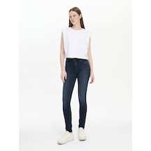 LTB Jonna B Dar Paça Yüksek Bel Mid Indigo Jean Pantolon İndigo