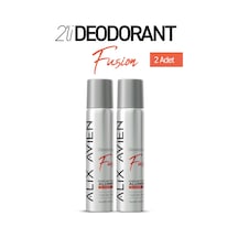 Alüminyumsuz Seyahat Boy Kadın Deodorant Spray İkili Set 2x75 Ml - Fusion