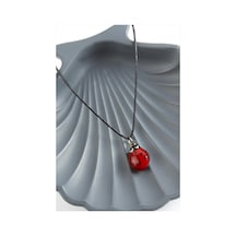 Uğur - 798 - Böceği - Glblseme - Cam Kolye-kırmızı Çok renkli