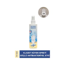 Klozet Temizleyici Hızlı Etkili Dezenfektan Sprey Klozet Kapağı Temizleyici Alkolsüz Hipokloröz Asit Tuvalet Koku Giderici 200 ML