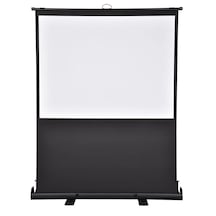 Peak 163x122 Cm Taşınabilir Pull Up Floor Projeksiyon Perdesi