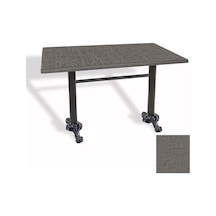 Çipa Döküm Ayak Masa 70x120 Cm - Werzalit, Wermodin Ve Allzalit Tabla - Twister Çok Renkli