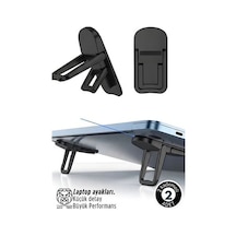 Lukas Schneider Serisi 2 Li Siyah Laptop Standı - Ergonomik 2 Kademeli Yükseltici 722893