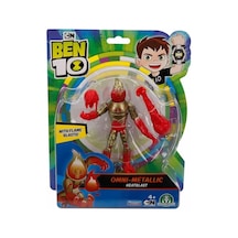 Ben 10 Aksiyon Figürler S1w13 - Omni-metallic Heatblast