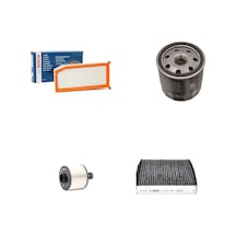 Sardes Filtre Seti Renault Captur 1.5 Dizel 2013-2019 4lü Hava + Yağ F. + Yakıt + Polen