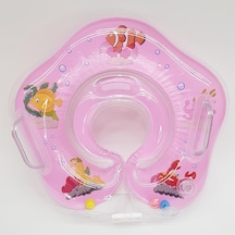 Bebek Yüzme Havuz Boyun Simidi - Pembe
