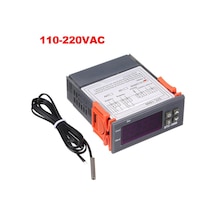 Stc-1000 Dijital Sıcaklık Kontrol Cihazı Isıtma Soğutma Santigrat Termostat 2 Röle Çıkışlı 110-220vac