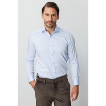 Igs Mavi Slim Fit Dar Kalıp Klasik Yaka Düz Uzun Kollu Cepsiz %100 Pamuk Gömlek-19998 Mavi Igs Mavi Slim Fit Dar Kalıp Klasik Yaka Düz Uzun Kollu Cepsiz %100 Pamuk Gömlek-19998 Mavi