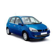 S-Dizayn Renault Scenic 2 Krom Cam Çıtası 4 Prç 2003-2009