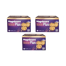 Magnimore Plus Magnezyum 120 Tablet 3 Adet