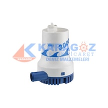 SUBMERSIBLE BİLGE PUMP SİNTİNE POMPASI 3000GPH 24V