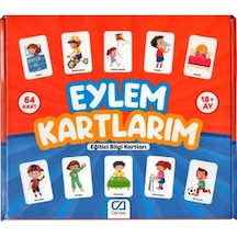 Ca Games Eylem Kartlarım Eğitici ve Öğretici Oyun Seti