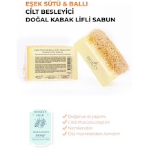 Biolea's Skincare Doğal Kabak Lifli Eşek Süt& Ballı Sabun 110 G