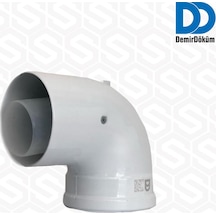 Demirdöküm Uyumlu 60/100 Yoğuşmalı Kombi İçin İlave Dirsek - 90°