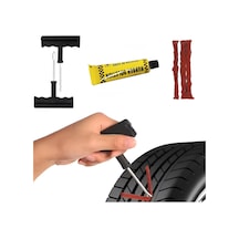 Ayrex Aee 6 Parça Lastik Tamir Seti Fitil Yama Araba Motorsiklet Traktör Acil Durum Kiti