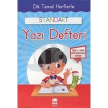 Dik Temel Harflerle Standart Yazı Defteri Kolektif Ema Çocuk