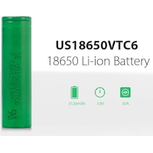 SONY VTC6 3120mAh 30A-60A 3.6V US18650 Li-ion Batarya