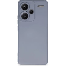 Ilkeshop Newface Xiaomi Redmi Note 13 Pro Plus Kılıf Nano İçi Kadife Silikon - Gri