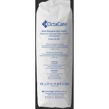 Octacare Non-steril Spanç Emici Kompres Bez 5 Cm X 5 Cm - 4 Kat 200 Adet