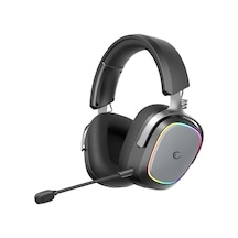 Rampage Retsu Siyah/gri Kablosuz 2.4g+ Bluetooth Kumaş Ve Deri Protein Earpad Mikrofonlu Oyuncu Kulaklığı